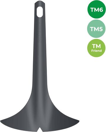 Шпатель для внутрішньої стінки Rochen для Thermomix TM5, TM6 і TM Friend Шпатель на замовлення з практичною насічкою Оптимальна форма Зроблено в Німеччині