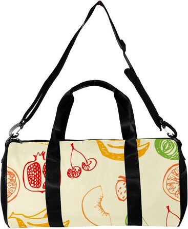 Спортивна сумка, маленька дорожня сумка, сумка для йоги, фруктів, банана, зелена, полунична, вишнева, сумка для фітнесу на відкритому повітрі, ручна поклажа