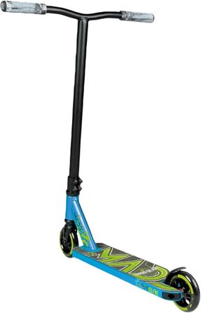 Самокат Madd Gear Carve Elite Stunt Scooter синій/зелений один розмір