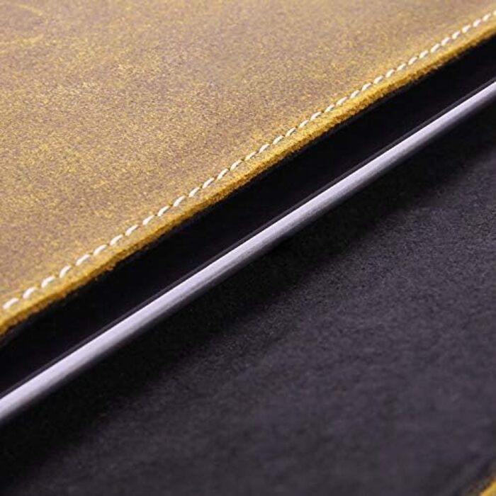 Шкіряний чохол для ноутбука MOELECTRONIX REAL підходить для Dell Latitude 7320 захисний шкіряний чохол Slim Tab з магнітним застіб