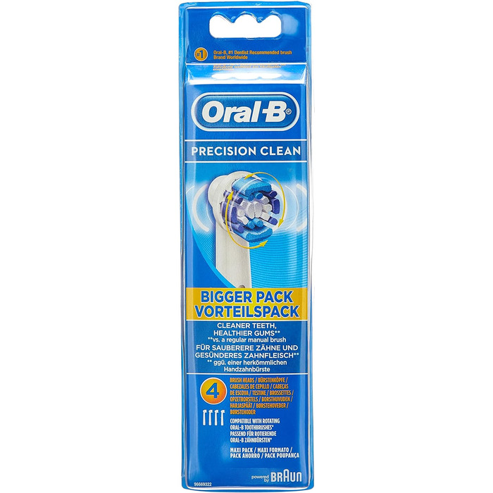 Щітки Braun Oral-B EB Precision Clean 4 шт.