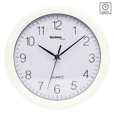 Годинник настінний Technoline WT7000 White (WT7000 weis)