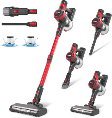 Акумуляторний пилосос Stanew, акумуляторний пилосос 4 в 1, легкий ручний пилосос 150 Вт, акумуляторний пилосос 22,2 В, час роботи