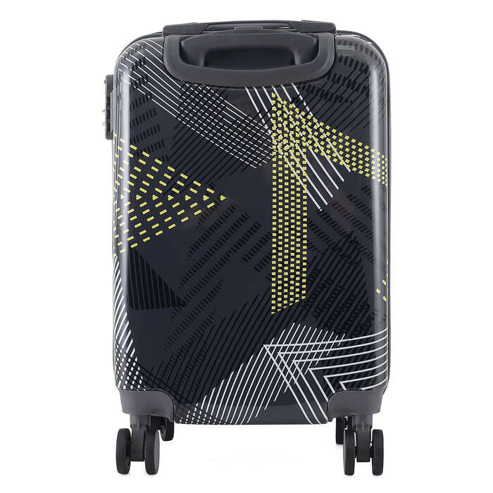 Валіза Semi Line 20' (S) Black Pattern (T5651-1)