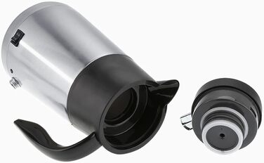 Автомобільний електричний чайник, 12V/24V 1300ml з нержавіючої сталі автомобіль вантажівка подорож чайник чайник нагрівання води ч