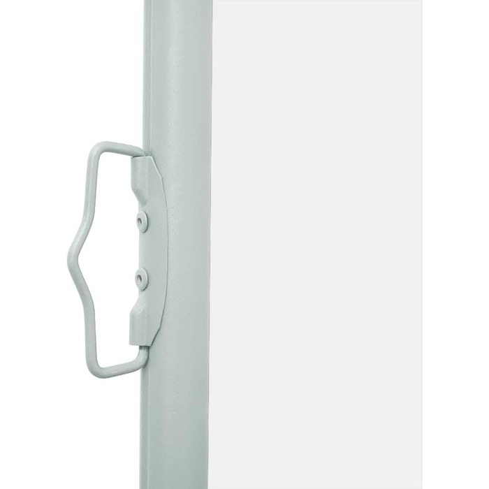 Розсувний бічний тент, сонцезахисний тент, екран для конфіденційності, вітрозахисний екран, бічна рулонна штора, тент для бічної стіни для балкону, саду та тераси, 100x300 см, кремовий