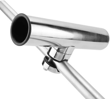 Підставка для вудок KSTE, підставки для вудок, тримачі для вудок, аксесуари для тримачів для вудок з нержавіючої сталі для рейок від 1&quot до 1-1/4&quot