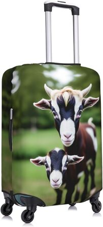 Чохол для валізи Ziegen, міцний захист, підходить для багажу розміром 45.7-81.3 см, малий, Чорний