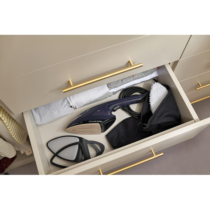 Парова праска Russell Hobbs Steam Iron Multi Паровий випрямляч та парова праска Steam Genie 2-в-1 (1700 Вт, пара 20 г/хв, термості