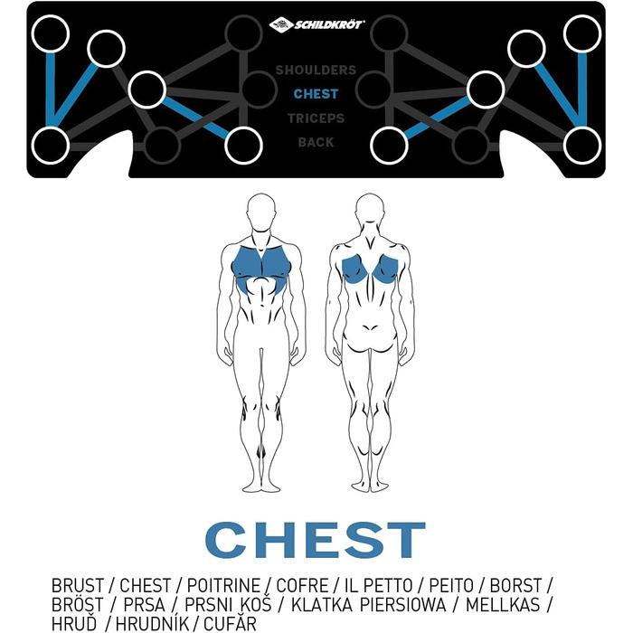 Мультитерапевт для фітнесу та віджимань (дошка для віджимань, без кольору, один розмір)