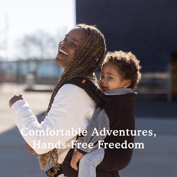 Дитячий рюкзак-переноска зі 100 бавовни, 2 положення для перенесення, дитяча переноска спереду/ззаду, дитяча переноска Hiking, 9-2