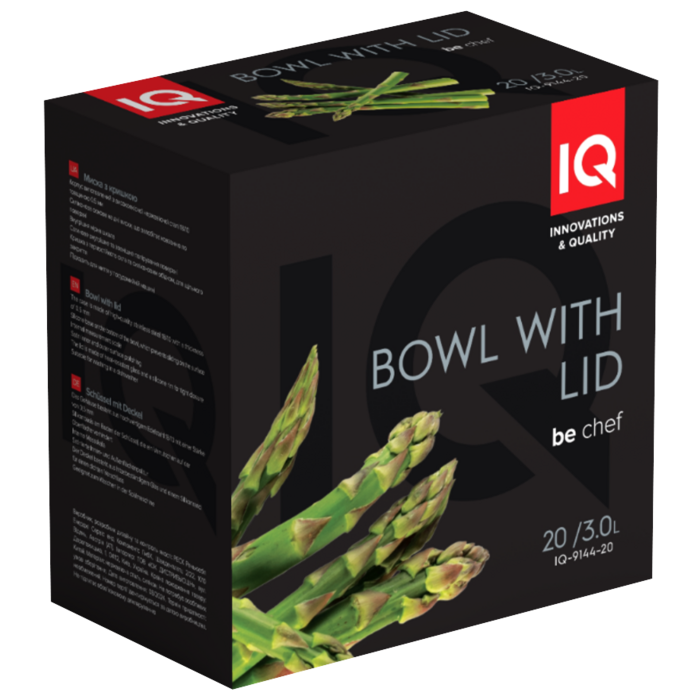 Миска з кришкою IQ Be Chef (5 л) 24 см (6998867)