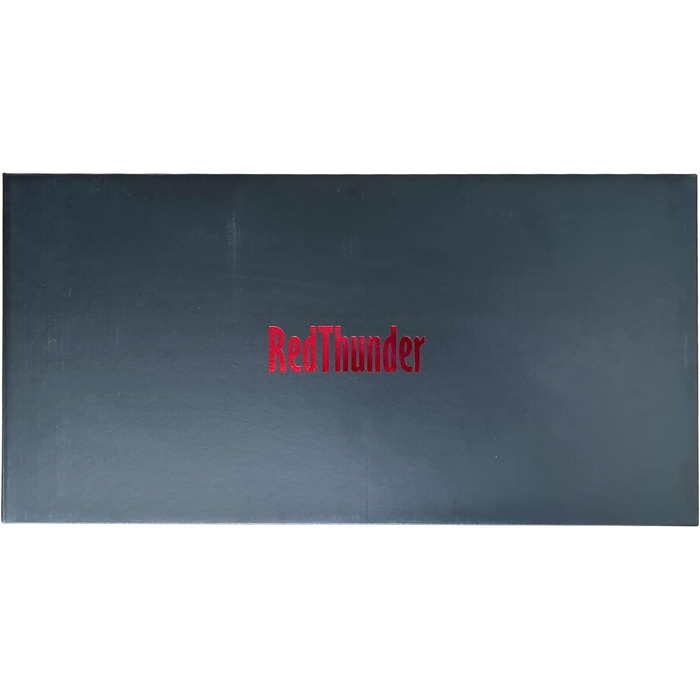 Набір бездротових ігрових клавіатури та миші RedThunder K10, розкладка QWERTZ DE, ємність акумулятора 3000 мА та 3200 DPI для геймерів (чорний)