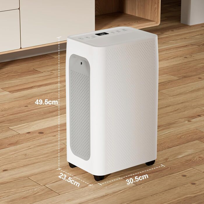 Осушувач повітря Sonnewelt 26 л/добу електричний, кімнатний осушувач повітря для приміщення площею близько 50 м, осушувач повітря