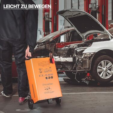 Зарядний пристрій Wiltec Зарядний пристрій 12В 24В Зарядний пристрій Boost 430