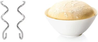 Ручний міксер Bosch Styline MFQ40302, 2 віночки, 2 гаки для тіста з нержавіючої сталі, можна мити в посудомийній машині, 5 швидкос