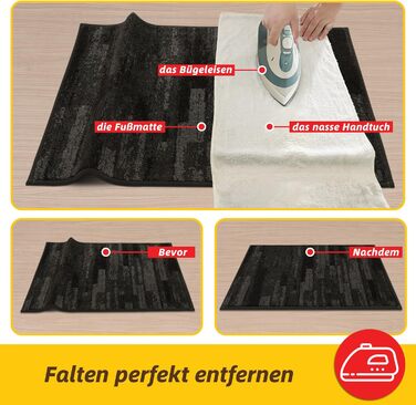 Килимок для внутрішніх приміщень JSEI 50x80 см, нековзний килимок для дверей, який можна прати в пральній машині, водонепроникний килимок для дверей, нековзний килимок для собак, що вловлює бруд, вхід, передні двері та коридор, темно-сірий 50 x 80 см