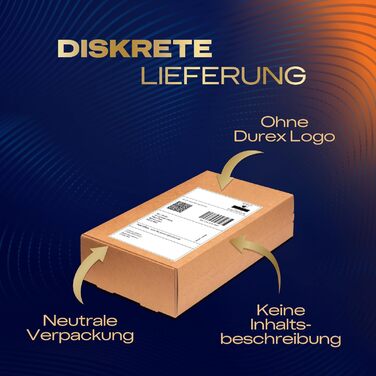 Презервативи Durex Intensity XXL, ультратонкі, без латексу, 8 шт