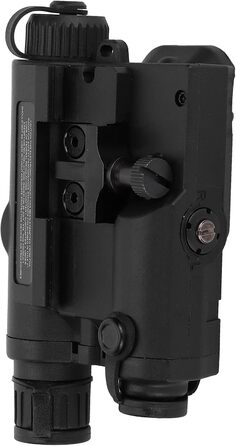 Корпус батареї для манекена EX403, airsoft, сумісний з рейкою 20 мм, 60x40x13 мм для батарей 7,4 В-11,1 В, нефункціональний нейлоновий матеріал, чорний