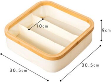 Коробка для зберігання тканини для дому, гардероб, бавовняно-льоняні шари, органайзер для сортування одягу, штанів, спідньої білизни, штабельований органайзер для шафи