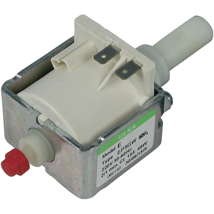 Електричний насос Saeco 12000132 ORIGINAL Водяний насос Кавоварка 48 Вт Кавоварка Ulka EP5GW Повністю автоматична кавоварка Кавоварка також Philips 996530007752