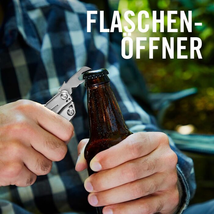 Компактний мультитул з 8 інструментами, включаючи плоскогубці та ножиці, з нейлоновою кобурою WINGMAN box single