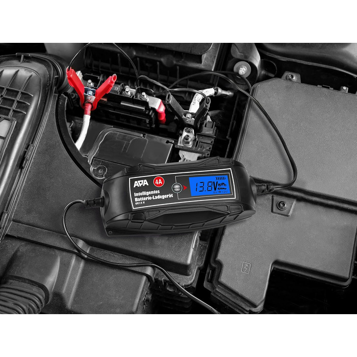 Інтелектуальний зарядний пристрій, 6/12 В, 4 А, Schwaz, стандарт 18 см, 16615