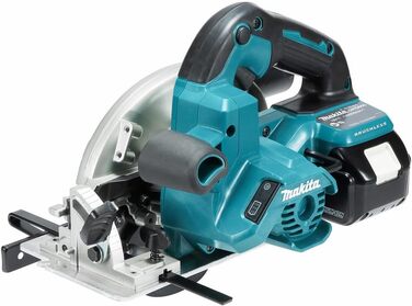 Акумуляторна ручна циркулярна пила Makita DHS660RTJ 57 мм 18 В 5,0 Ач, 2 акумулятора зарядний пристрій у кейсі MAKPAC Colourful Si