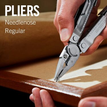 Компактний мультиінструмент з 17 важливими інструментами, виготовлений з нержавіючої сталі, з нейлоновою кобурою сріблястого кольо