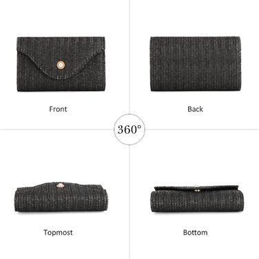 Сумки жіночі для відпочинку клатчі, гаманці, пляжні сумки, вечірні клатчі, сумки на плече, весільні клатчі, клатчі для випускного та коктейльних вечірок, чорні клатчі