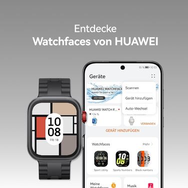 Розумний годинник HUAWEI Watch FIT 4 Pro, спортивний фітнес-трекер, GPS, водонепроникність 5 атм, ЕКГ, час роботи від батареї до 10 днів, сумісний з Android та iOS, 6 місяців розширеної гарантії, чорний. Автономний годинник FIT 4 Pro чорного кольору.