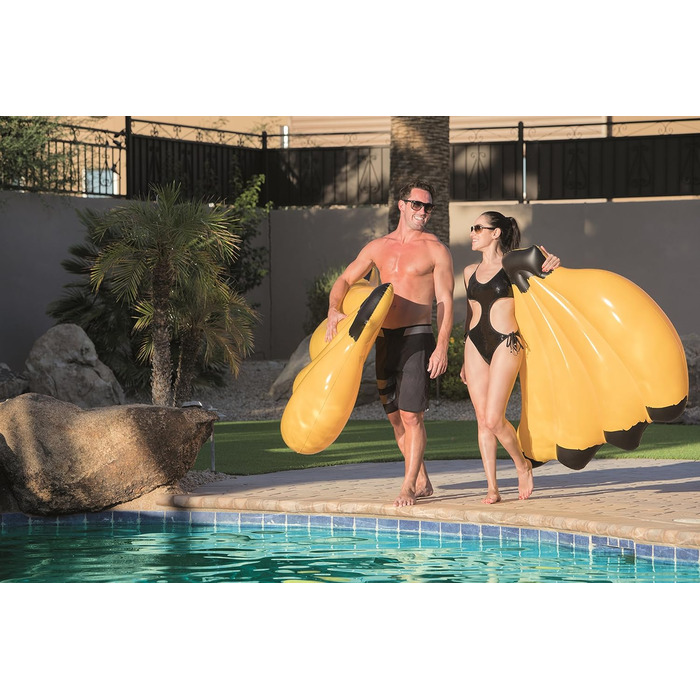 Надувний матрац у формі банана Bestway 43160 Banana Float, 139 x 129 см