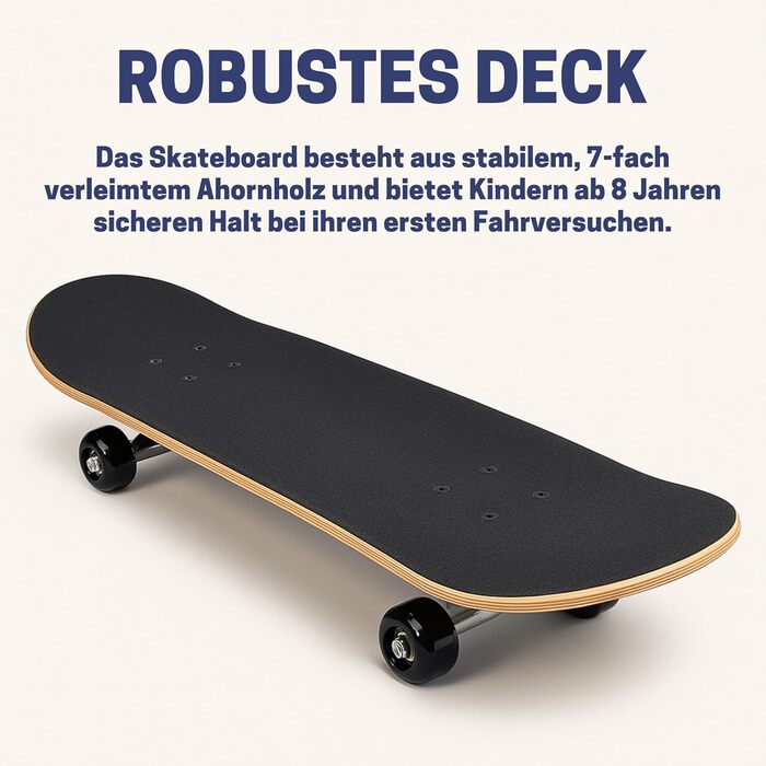 Скейтборд Lion Pro Sport найкращий спортивний скейт з міцною дерев'яною декою ABEC-5 підшипники для початківців та досвідчених повний компліт 31" канадський клен стрит трюки парк оригінал 2025