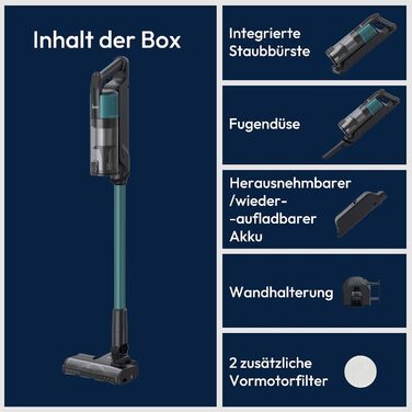 Акумуляторний бездротовий пилосос Hoover HF3 CORE 60 хв роботи 300 Вт Home