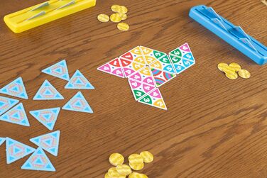 Настільні ігри від 4 років - Настільні ігри для 2-4 гравців - Гра в доміно, сімейна гра для дітей із середньою тривалістю 20 хвили