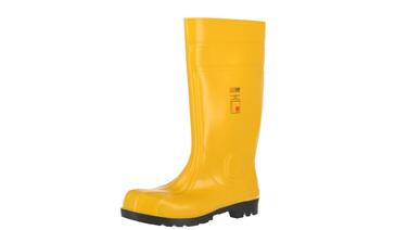 Жовті гумові чоботи EUROFORT S5 зі сталевим підноском та захистом від проколів, розмір 47 EU. Див. ілюстрацію.