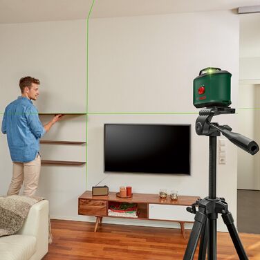 Хрестоподібний лазерний рівень Bosch UniversalLevel 360 з преміальним штативом (Новий)