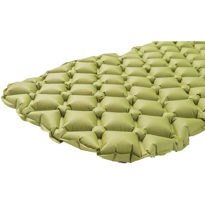 Надувний матрац Semptec Urban Survival Technology для кемпінгу надлегкий надувний матрац для вулиці з мішком, швидке надування, зелений (килимок для сну, кемпінговий килимок, надувний пляжний килимок)