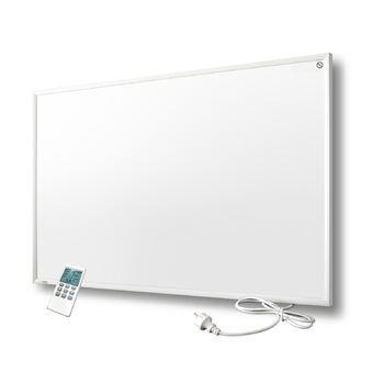 Інфрачервоний обігрівач Byecold з термостатом, 900 Вт, настінний інфрачервоний електричний обігрівач, енергозберігаюча електрична нагрівальна панель із захистом від перегріву