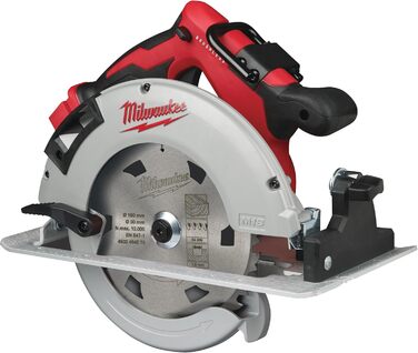 Циркулярна пила Milwaukee M18 CCS55, 18,0 В, без акумулятора та зарядного пристрою, 18 В, колір червоний