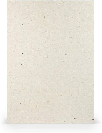 Канцелярське приладдя DIN A4 - Terra Vanilla White Cream Beige 100 г/м - Аркуші паперу розміром 29,7 х 21 см для крафту та друку Terra Vanilla 50 шт., 50 шт.