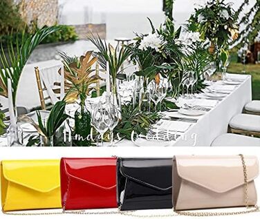 Мініатюрна вечірня сумочка-клатч з лакованої шкіри Цукерковий блиск для вечірок, свят та побачень. Колір - нюдовий