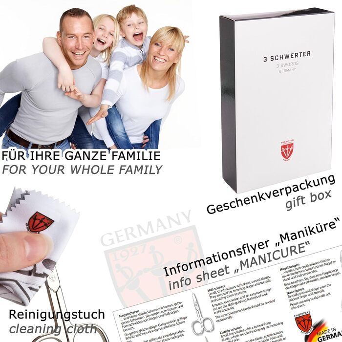 Набір для манікюру Drei Schwerter Genova (6 шт.)