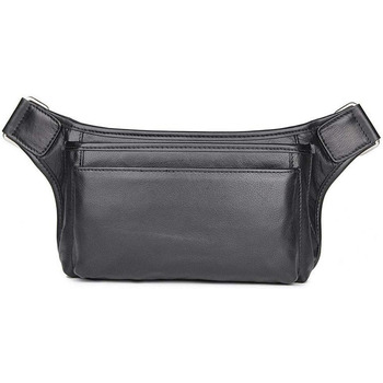 Велосипедна сумка для подорожей на талії модний поясний мішок, старовинна сумка з натуральної шкіри на поясі / регульований поясни