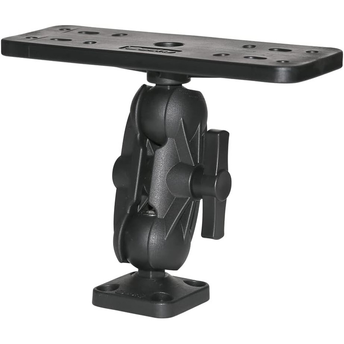 Платформа Scotty (203x75 мм) 163 кульовий шарнір 1 1/2 дюймовий човен для кріплення ехолота, колір чорний