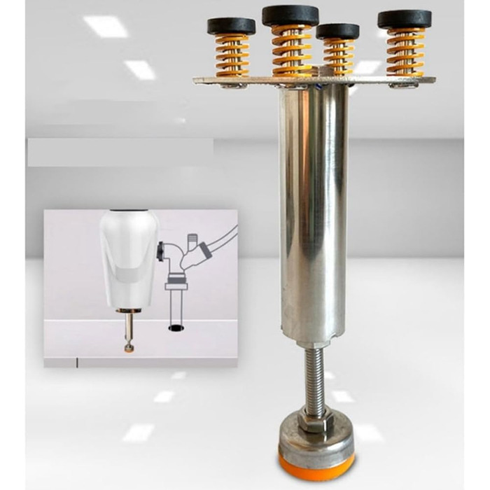 Регульований по висоті кронштейн для утилізації відходів Кронштейн для завантаження кухонних відходів зменшує вібрацію та шум 28-38 см