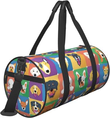 Дорожня сумка Милий песик, спортивна сумка для чоловіків та жінок, сумка-мішок для пляжу та спорту