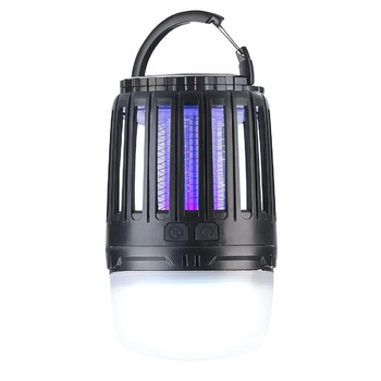 Ліхтар від комарів Exbuster УФ-засіб від комах 2-в-1 та кемпінговий ліхтар з акумуляторною батареєю, регульованою яскравістю, USB (кемпінговий ліхтар від комарів, лампа від комарів, настільна лампа на батарейках)