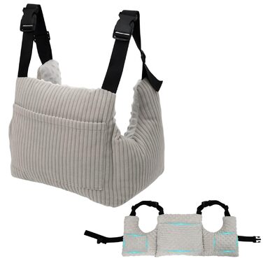 Подушка для мастектомії, подушка для порту молочної залози, подушка для грудей для автомобіля, подушка для відновлення після хіміотерапії, мастектомії, зменшення грудей, збільшення грудей та лімфедеми (сіра)