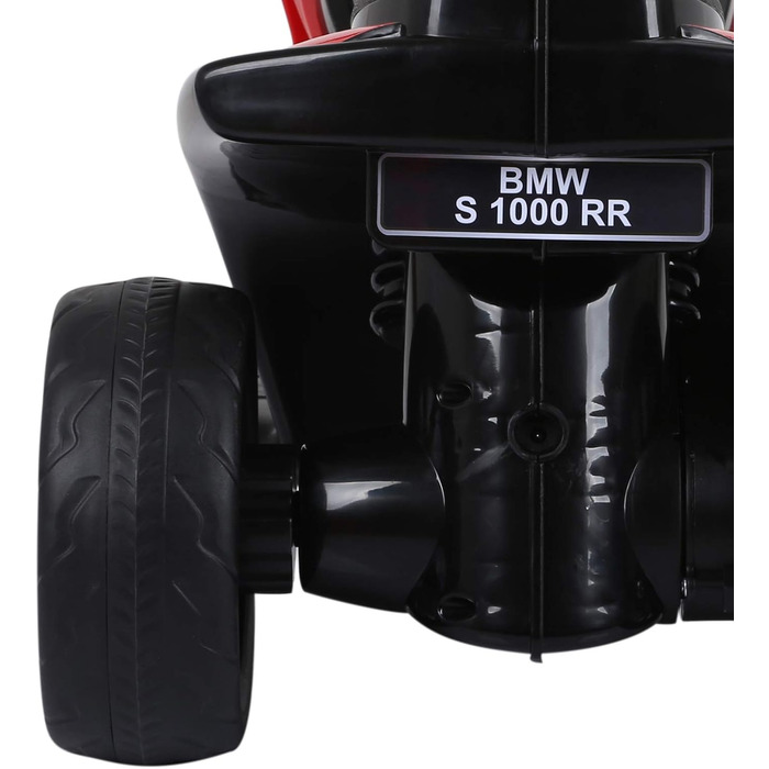 Електричний дитячий мотоцикл Дитячий транспортний засіб Електричний триколісний велосипед з акумулятором Червоний ПП сталь 66 x 37